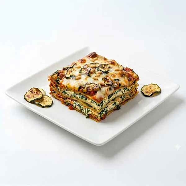 Zucchini Lasagna with Ricotta & Spinach